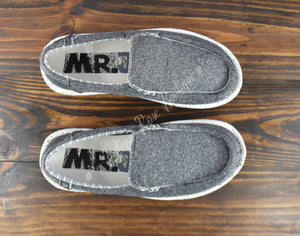 Mr J - Very G Men's Donald Dark Grey Shoes