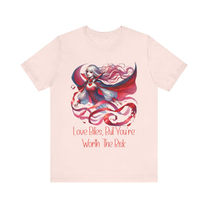 Love Bites But You're Worth The Risk - Short Sleeve Graphic Tee