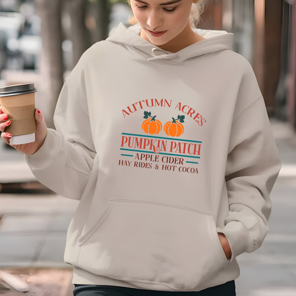 Autumn Acres Pumpkin Patch Graphic Sweatshirt