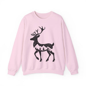 Winter Deer - Graphic Sweatshirt