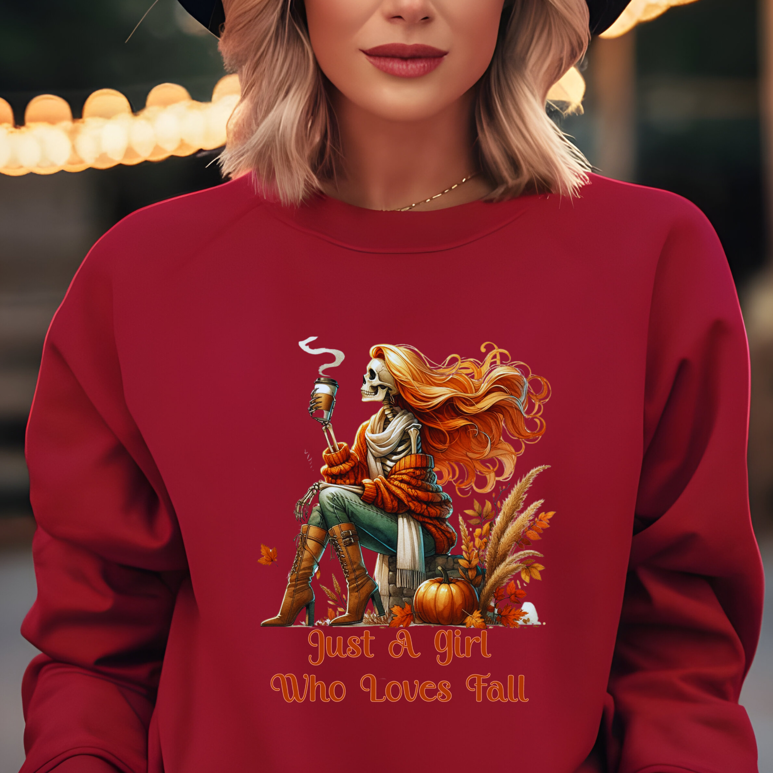 Just A Girl Who Loves Fall - Graphic Tee