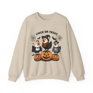 Halloween Chick Or Treat -  Sweatshirt