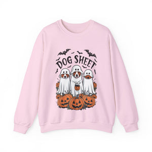 Spooky Halloween Dog Sheet Sweatshirt