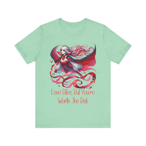 Love Bites But You're Worth The Risk - Short Sleeve Graphic Tee