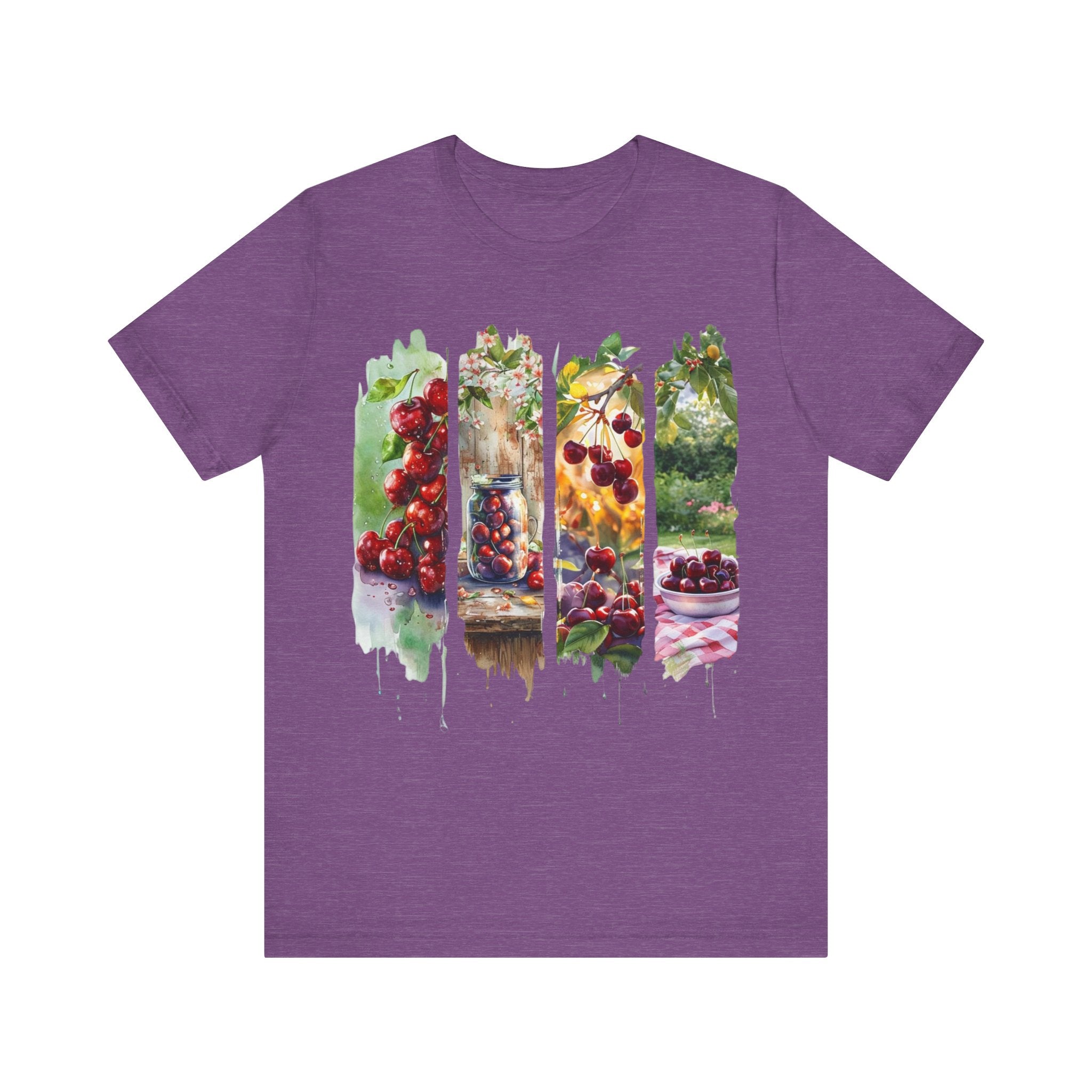 Cherry Brushstroke Graphic Tee