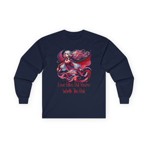 Love Bites But You're Worth The Risk - Long Sleeve Graphic Tee