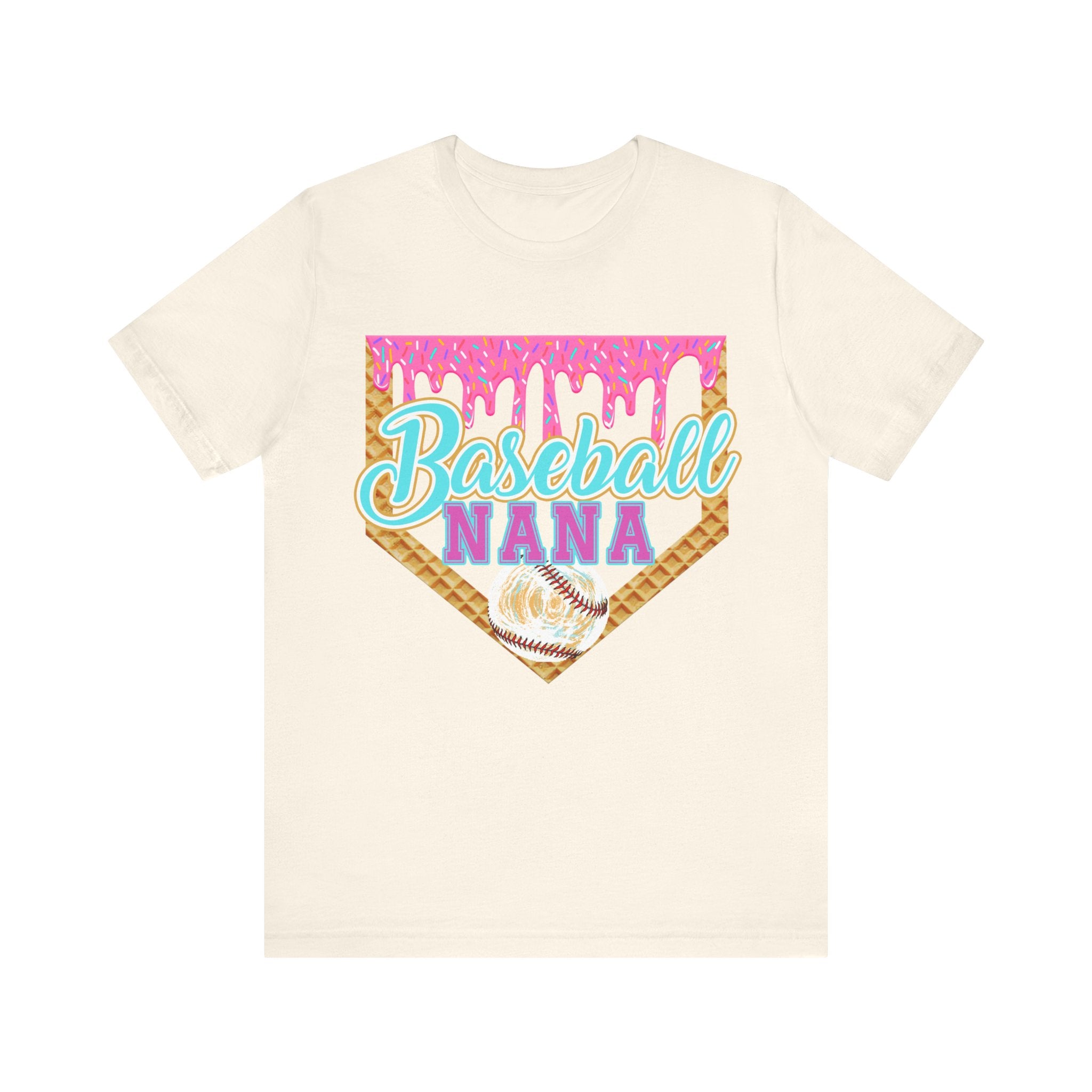 Baseball Drip Nana Shirt - Short Sleeve Graphic Tee