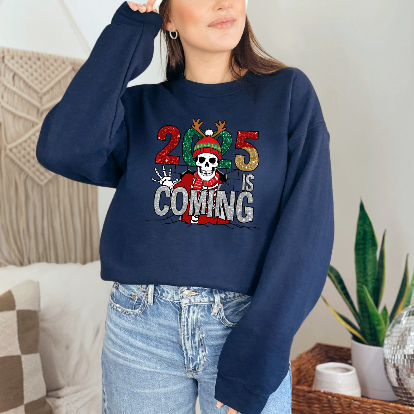 2025 Is Coming - Graphic Sweatshirt