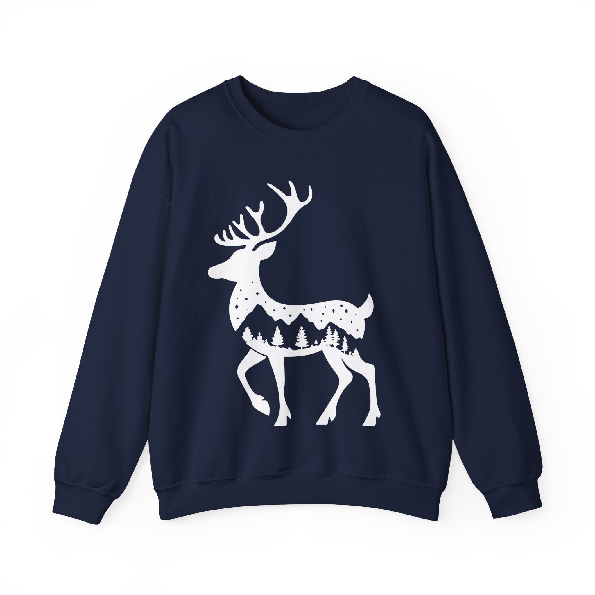 Winter Deer - Graphic Sweatshirt