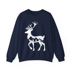 Winter Deer - Graphic Sweatshirt