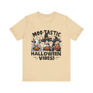 Moo-Tastic Halloween Vibes Graphic Tee