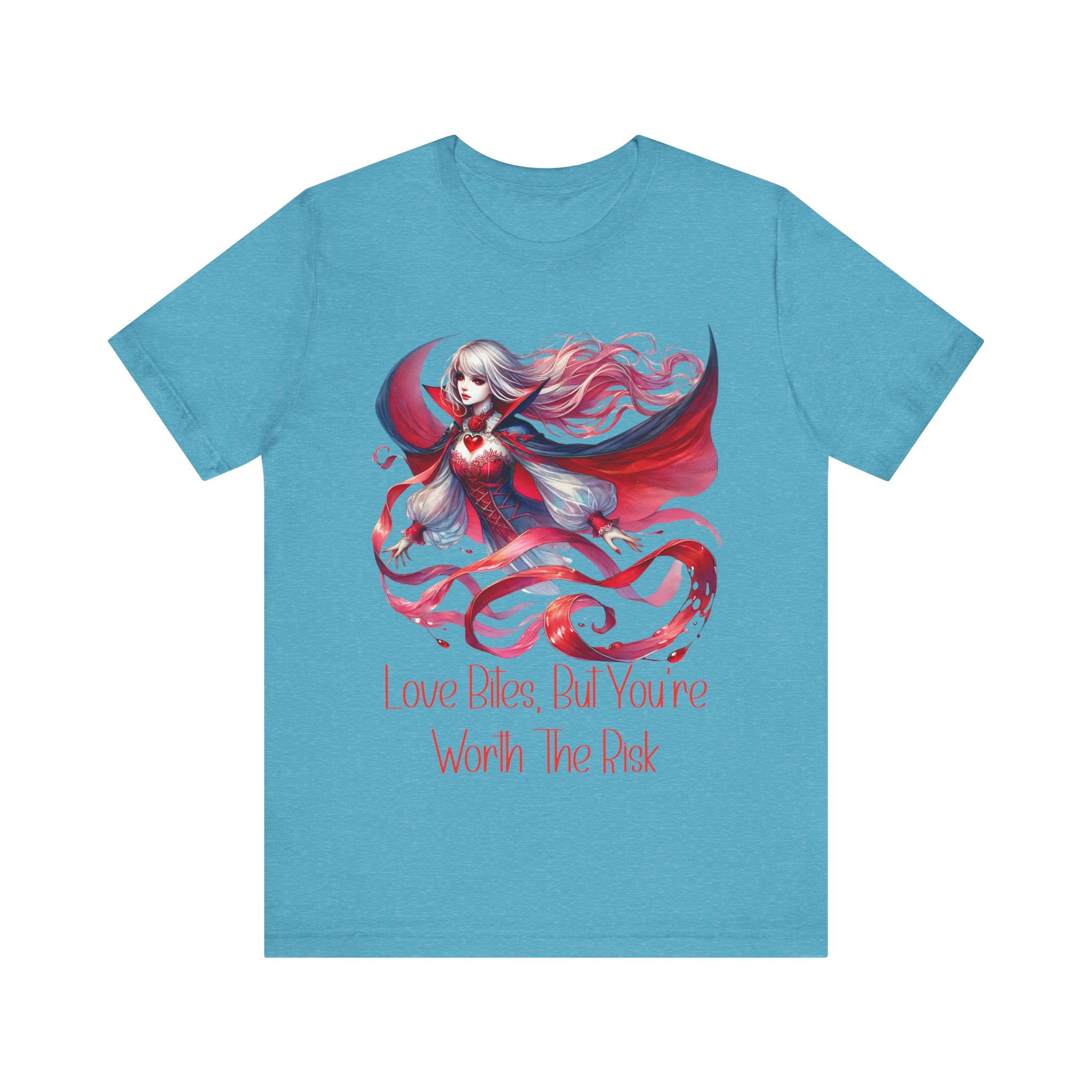 Love Bites But You're Worth The Risk - Short Sleeve Graphic Tee