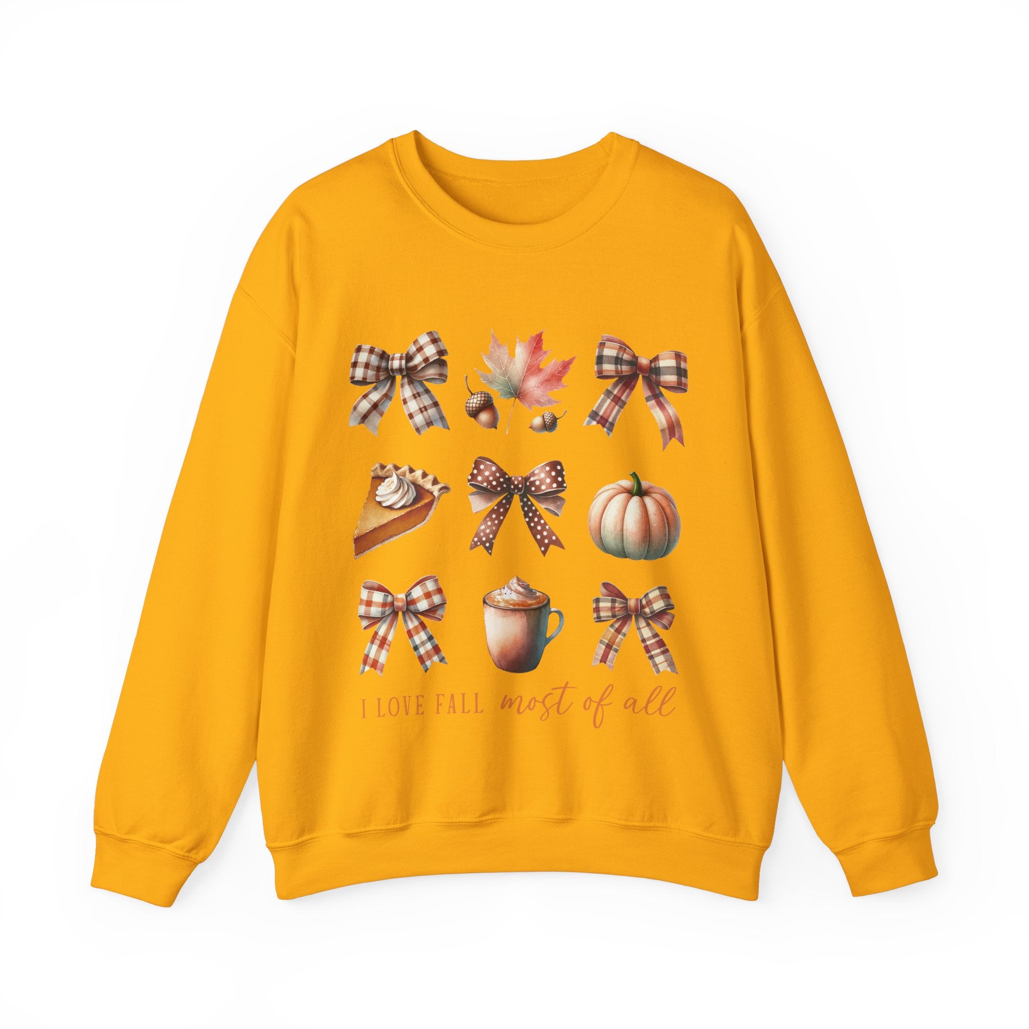 I Love Fall Most Of All - Graphic Sweatshirt