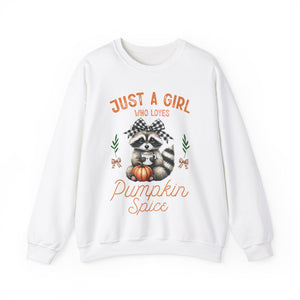 Just A Girl Who Loves Pumpkin Spice - Graphic Sweatshirt