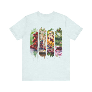 Cherry Brushstroke Graphic Tee