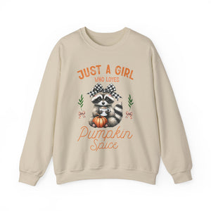 Just A Girl Who Loves Pumpkin Spice - Graphic Sweatshirt