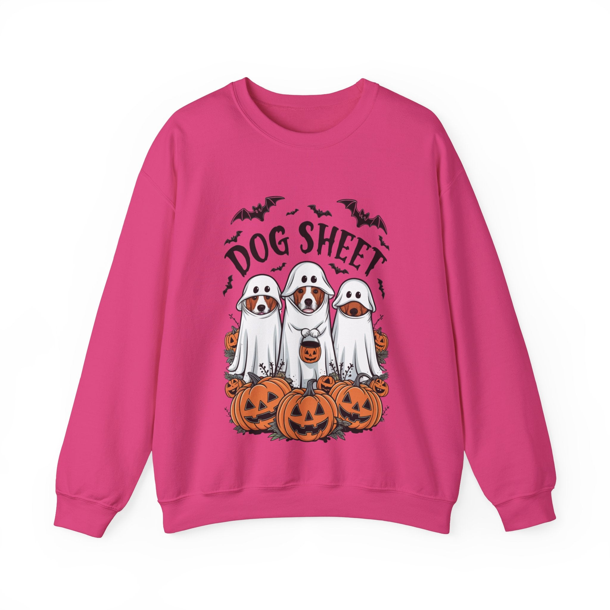 Spooky Halloween Dog Sheet Sweatshirt