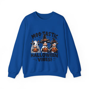 Moo-Tastic Halloween Vibes Sweatshirt