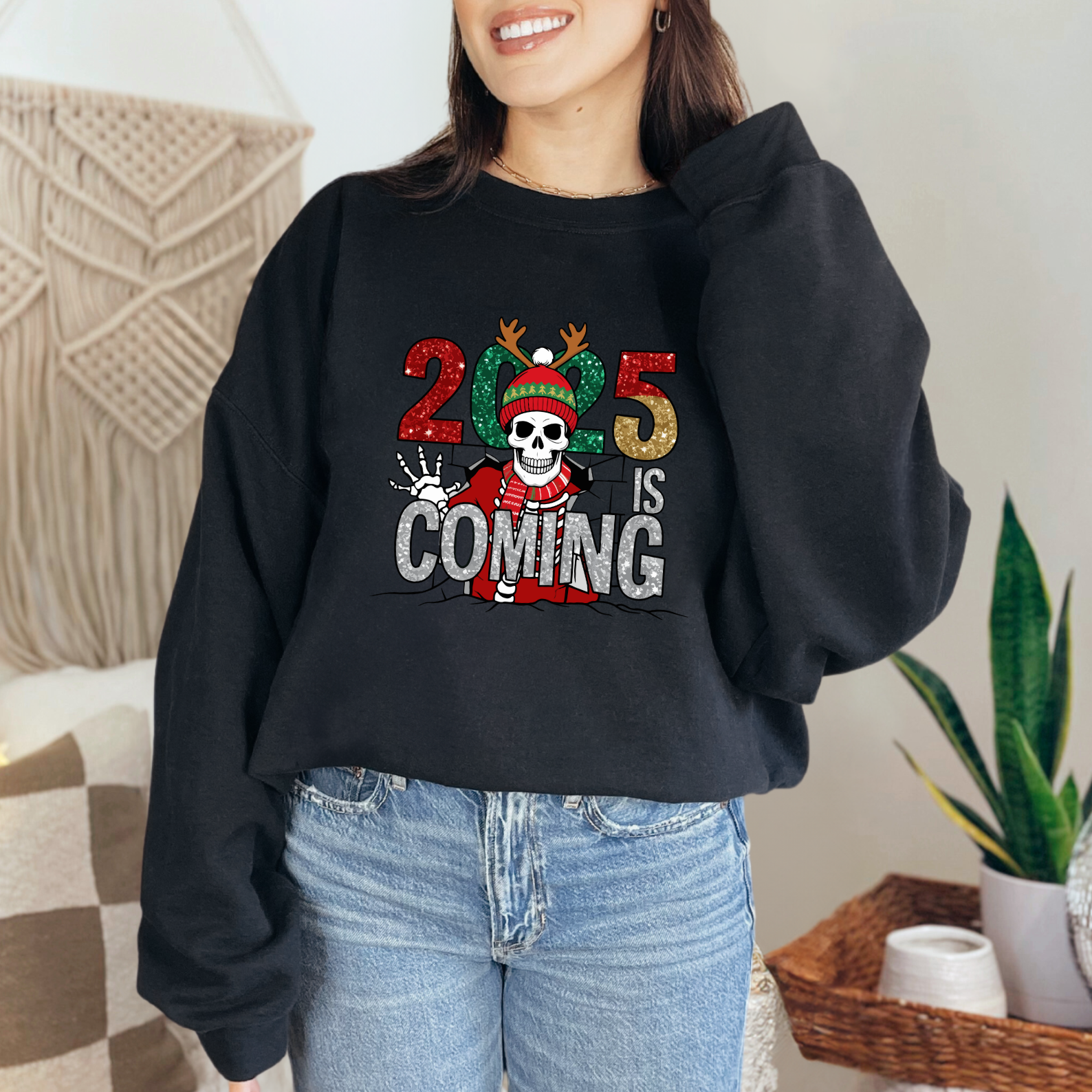 2025 Is Coming - Graphic Sweatshirt