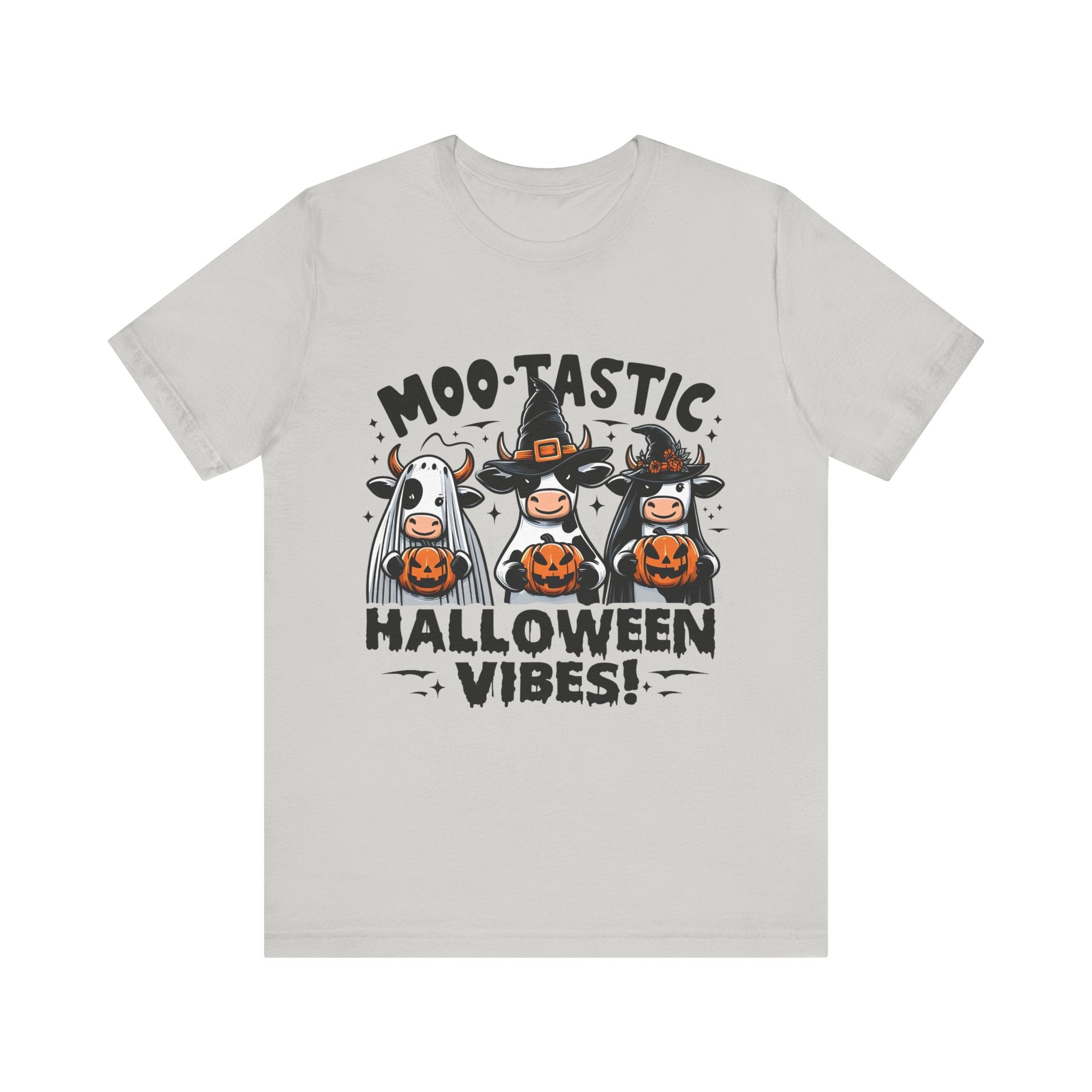 Moo-Tastic Halloween Vibes Graphic Tee