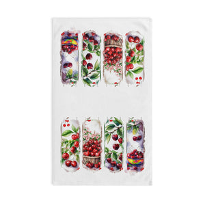 Hand Towel Cherry Brushstroke