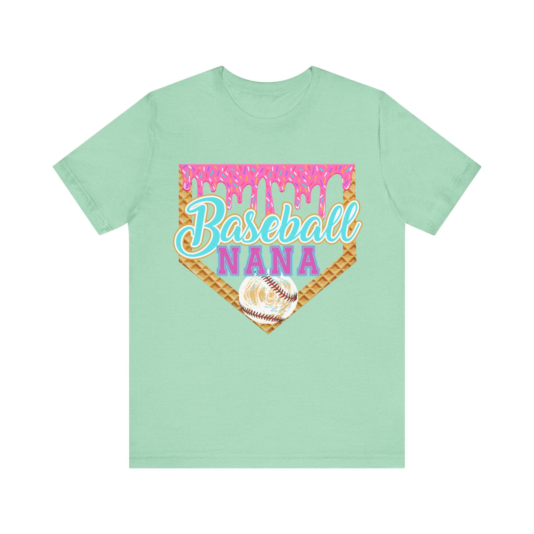 Baseball Drip Nana Shirt - Short Sleeve Graphic Tee