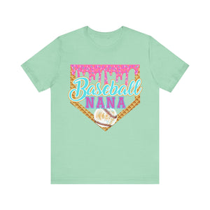 Baseball Drip Nana Shirt - Short Sleeve Graphic Tee