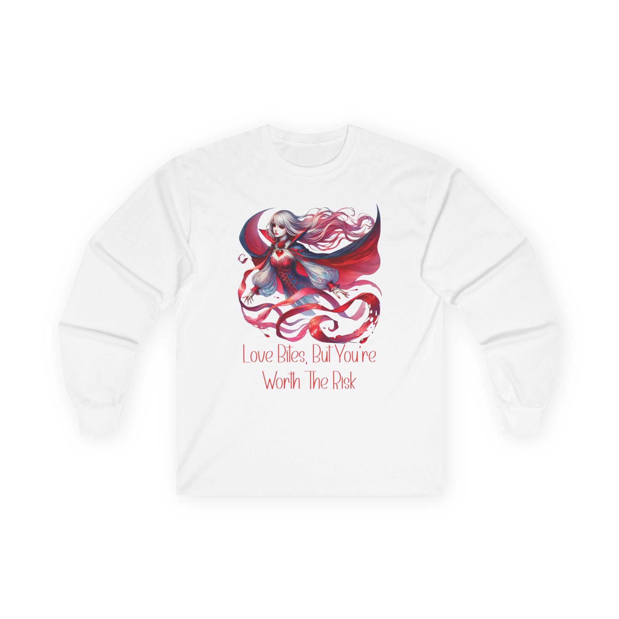 Love Bites But You're Worth The Risk - Long Sleeve Graphic Tee