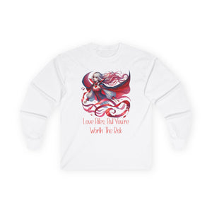 Love Bites But You're Worth The Risk - Long Sleeve Graphic Tee
