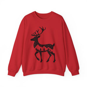Winter Deer - Graphic Sweatshirt