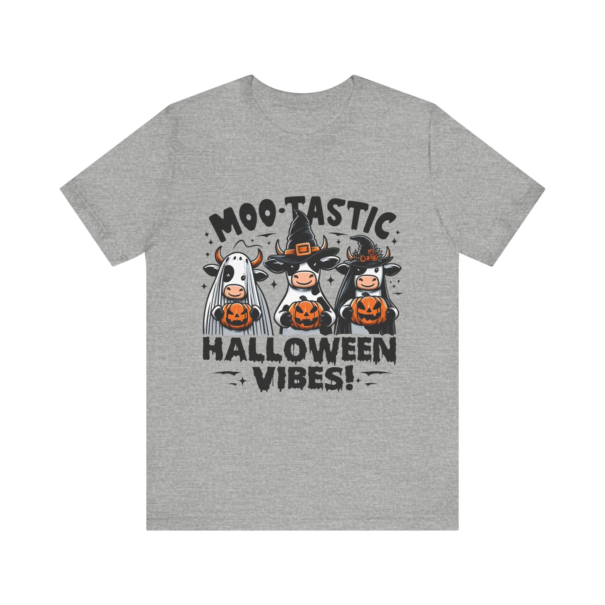 Moo-Tastic Halloween Vibes Graphic Tee