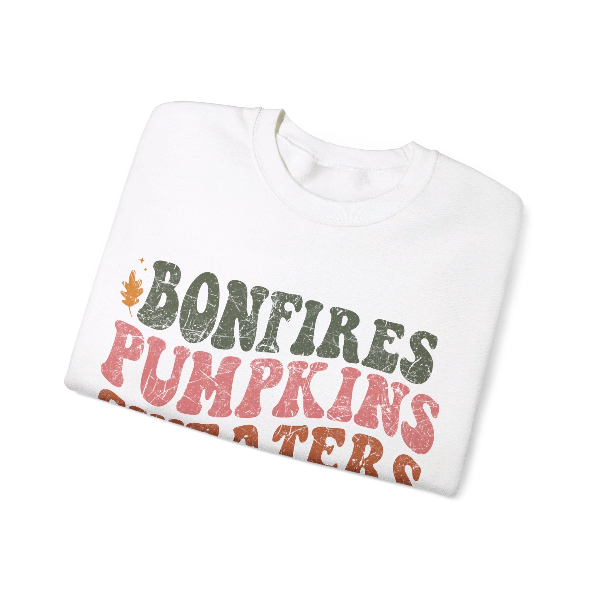 Bonfires Pumpkins Sweaters Football - Sweatshirt