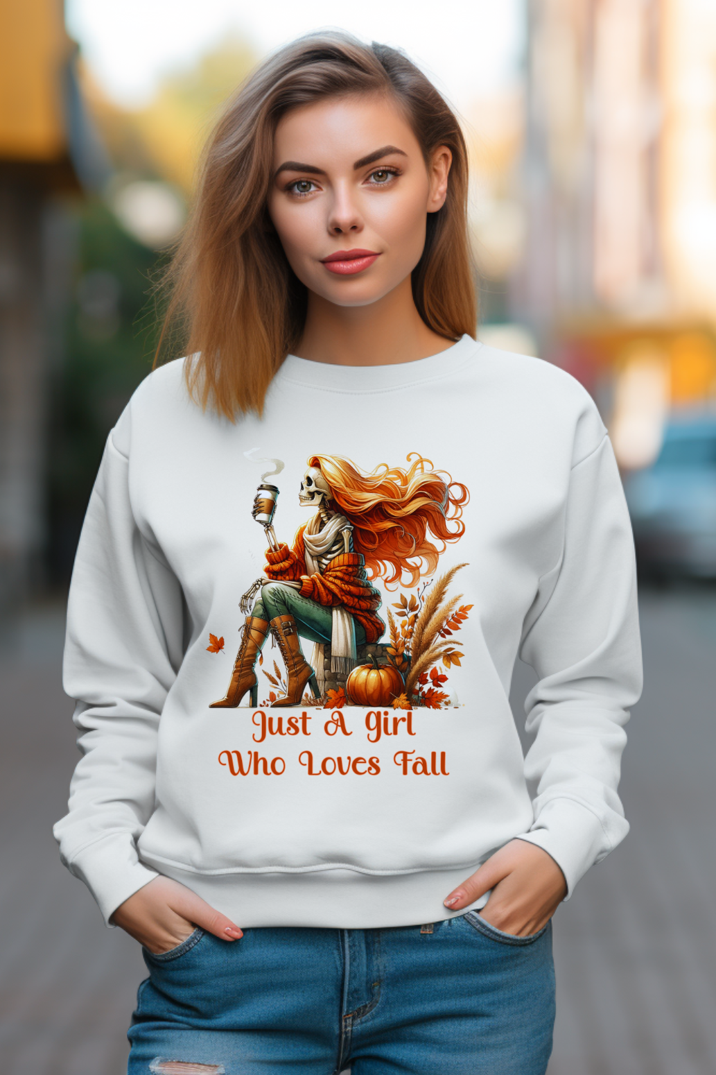 Just A Girl Who Loves Fall - Graphic Tee