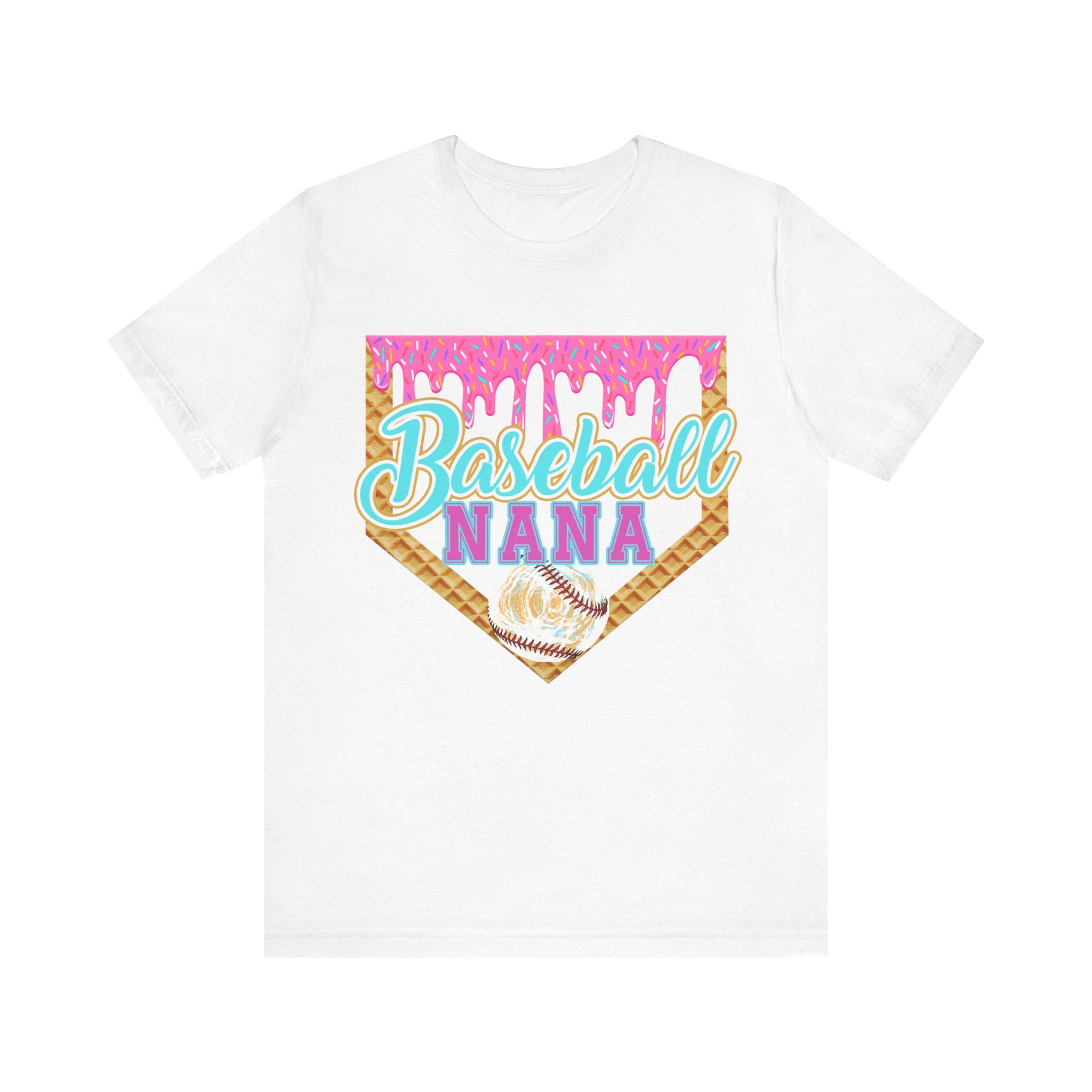 Baseball Drip Nana Shirt - Short Sleeve Graphic Tee