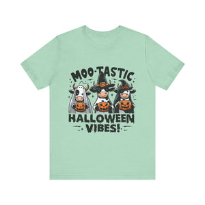 Moo-Tastic Halloween Vibes Graphic Tee