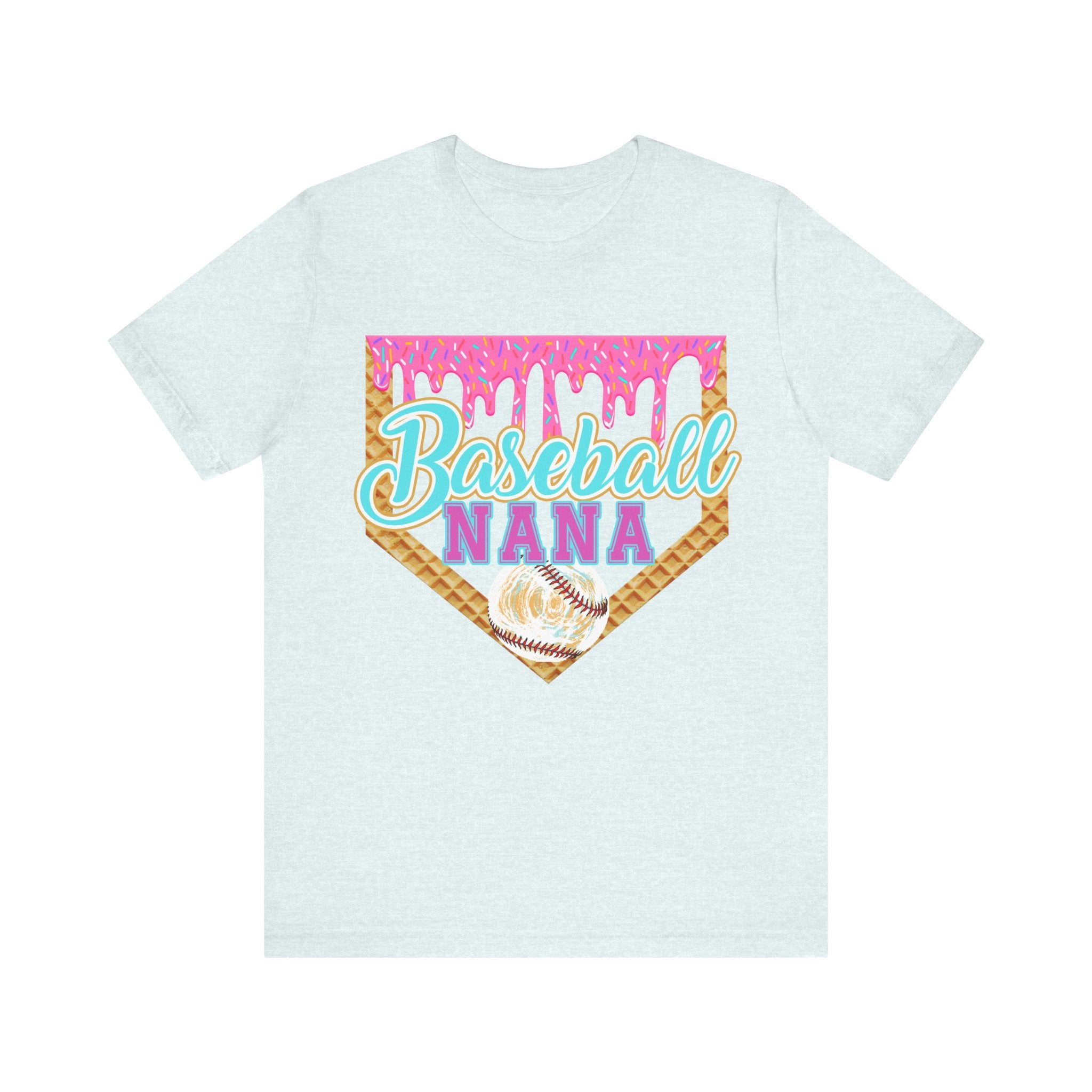 Baseball Drip Nana Shirt - Short Sleeve Graphic Tee