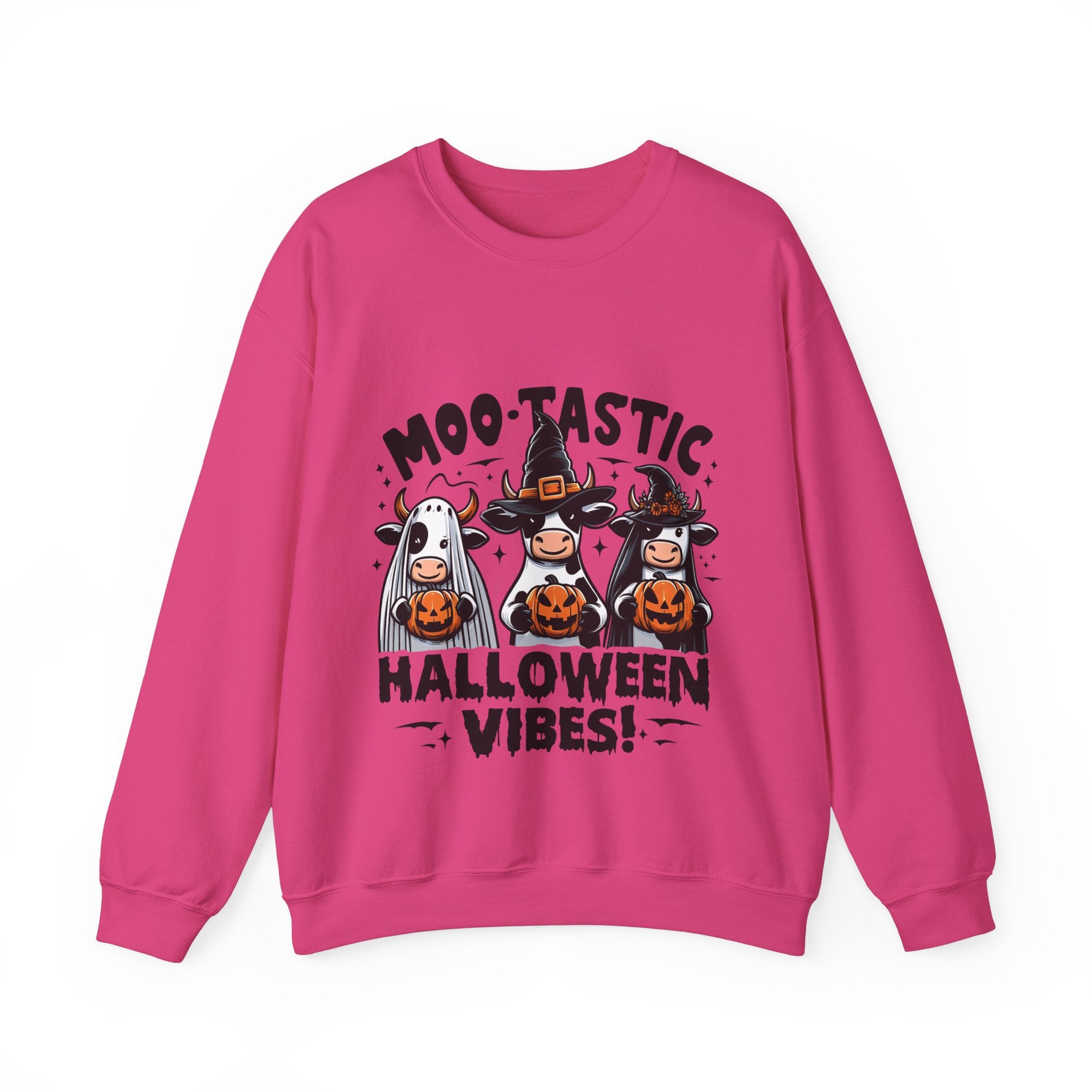 Moo-Tastic Halloween Vibes Sweatshirt