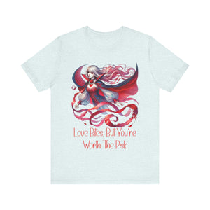 Love Bites But You're Worth The Risk - Short Sleeve Graphic Tee