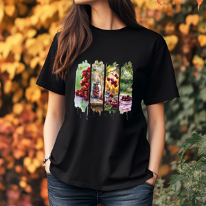 Cherry Brushstroke Graphic Tee
