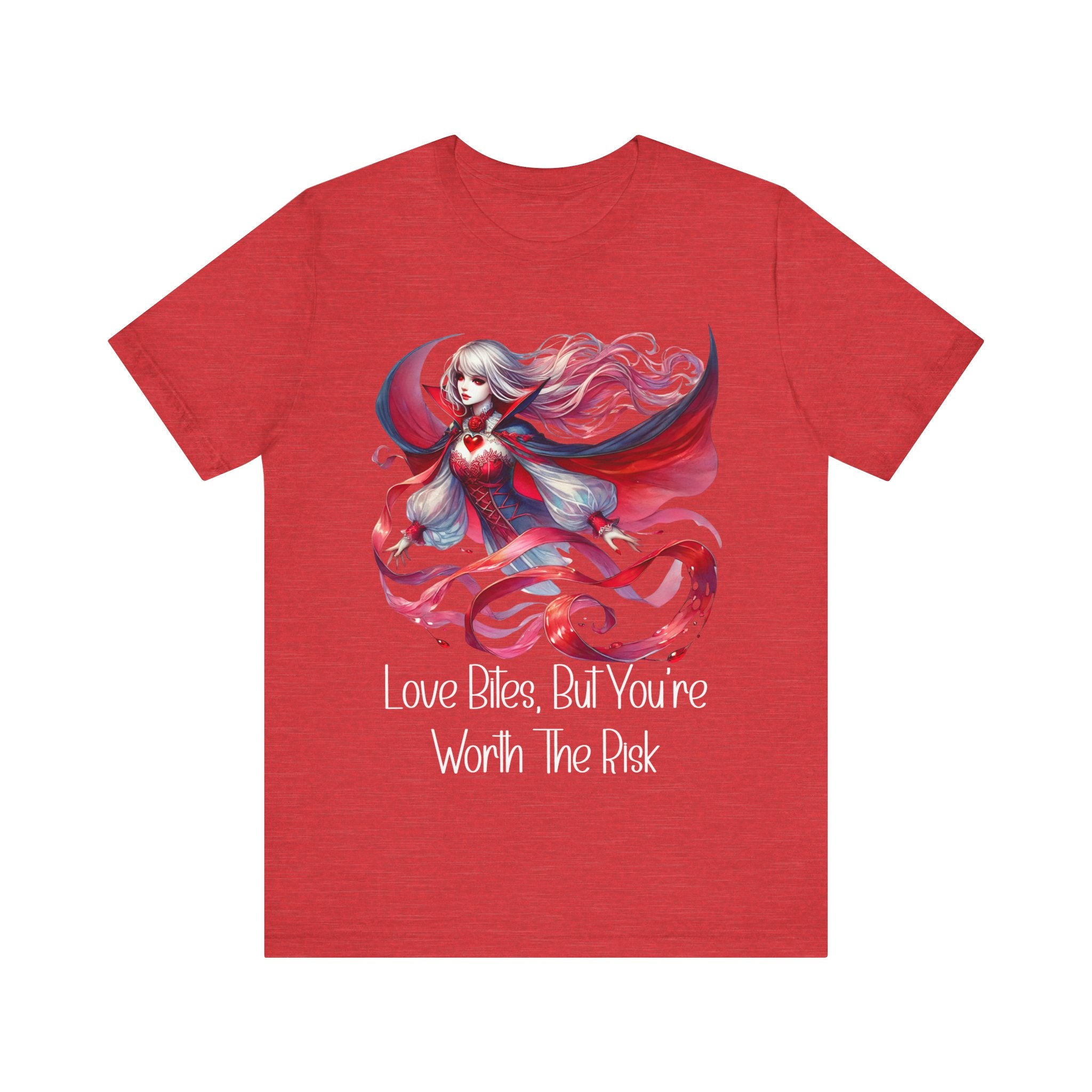 Love Bites But You're Worth The Risk - Short Sleeve Graphic Tee