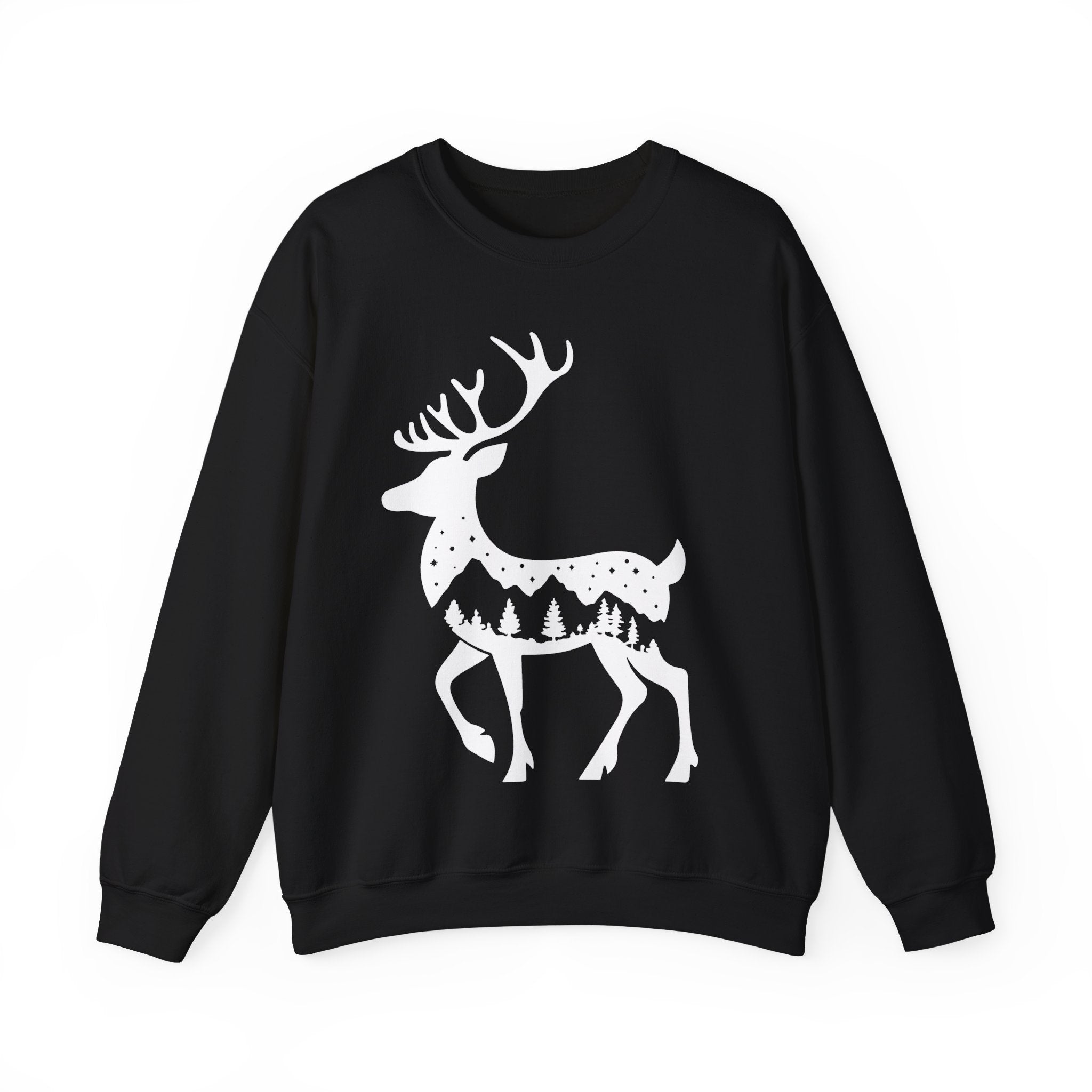 Winter Deer - Graphic Sweatshirt
