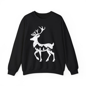 Winter Deer - Graphic Sweatshirt