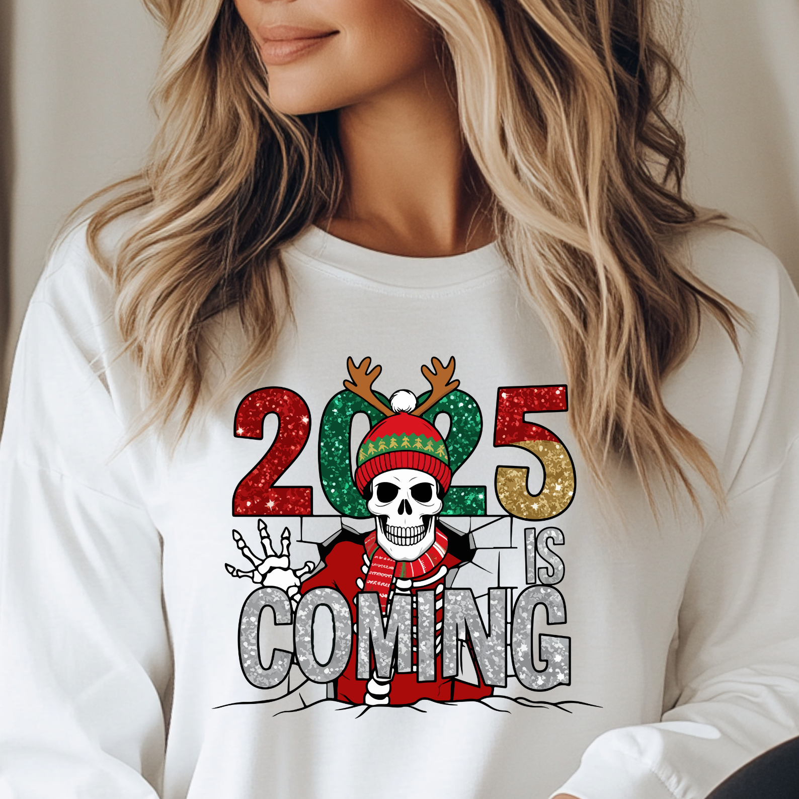 2025 Is Coming - Graphic  Long Sleeve Tee