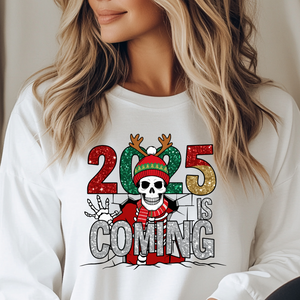 2025 Is Coming - Graphic  Long Sleeve Tee