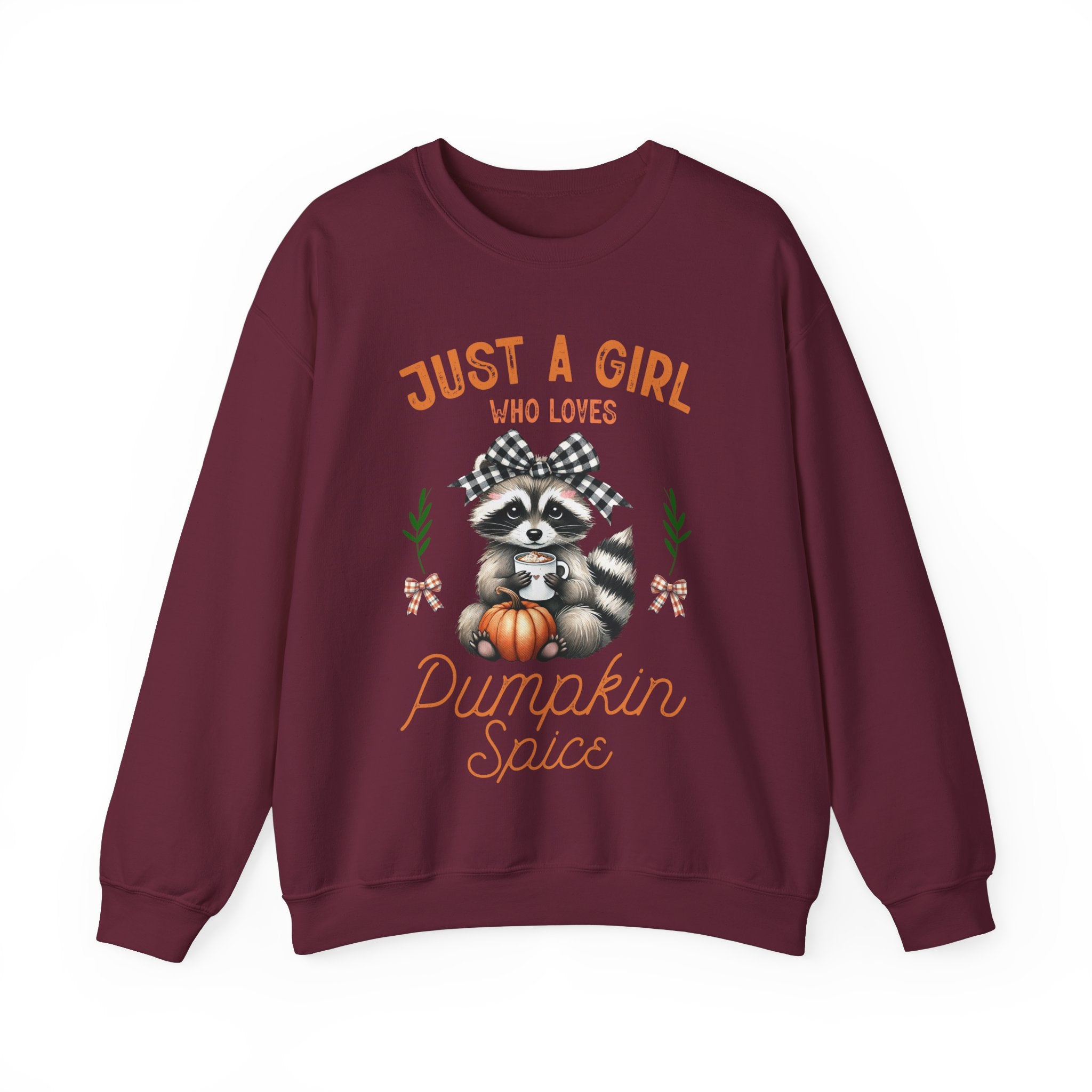 Just A Girl Who Loves Pumpkin Spice - Graphic Sweatshirt