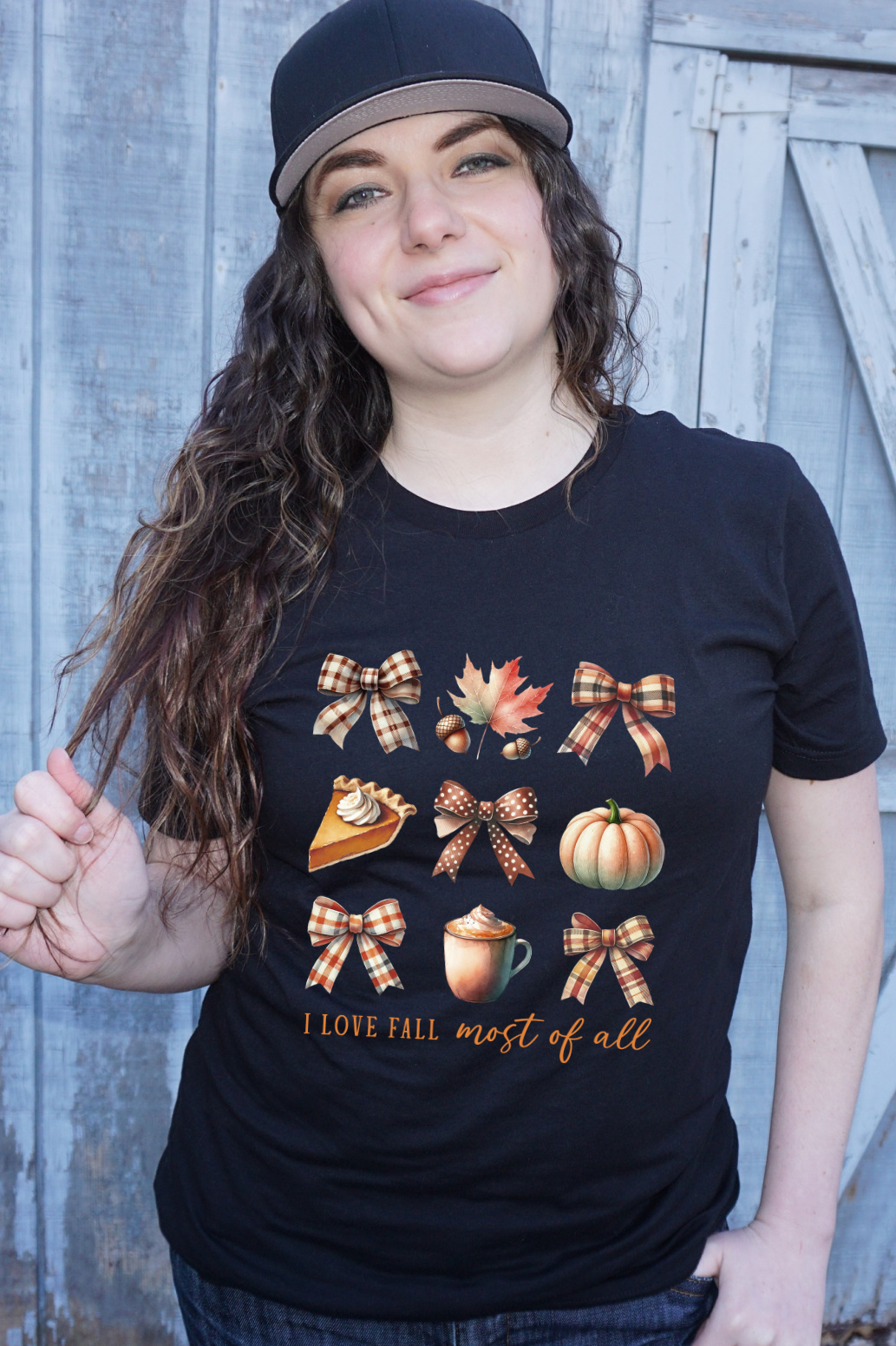 I Love Fall Most Of All - Graphic Tee