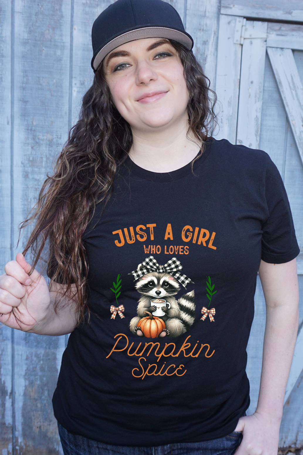 Just A Girl Who Loves Pumpkin Spice - Graphic Tee