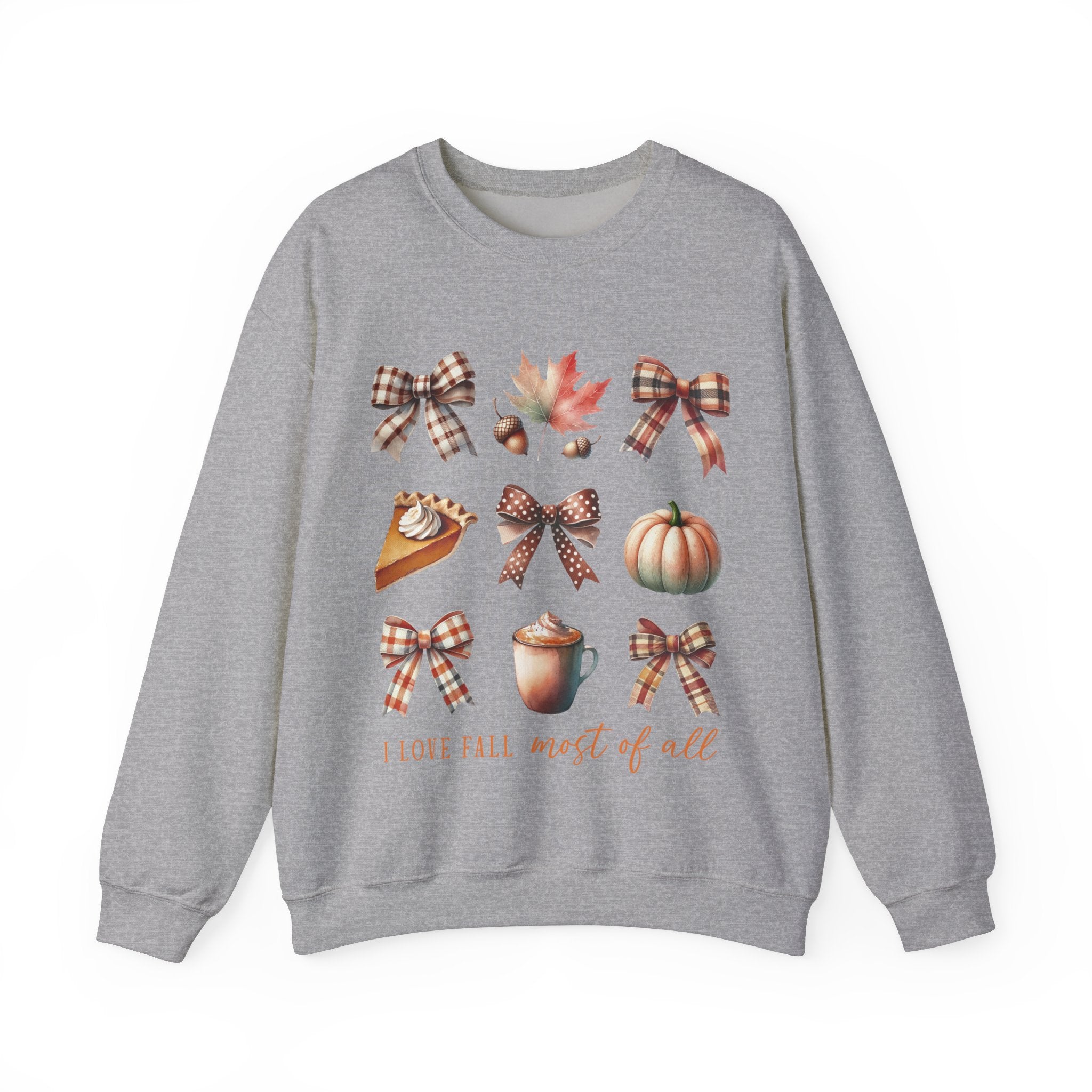 I Love Fall Most Of All - Graphic Sweatshirt