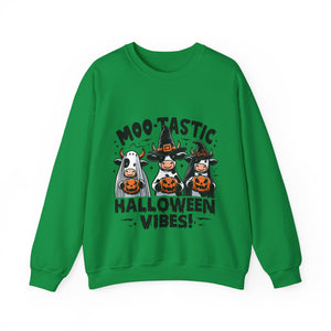 Moo-Tastic Halloween Vibes Sweatshirt