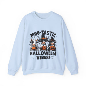 Moo-Tastic Halloween Vibes Sweatshirt